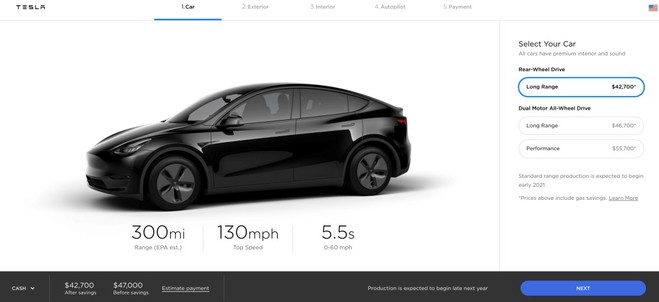 TESLA MODEL Y