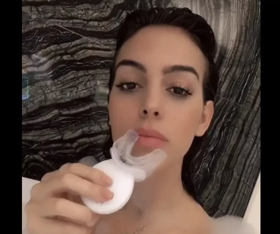 georgina rodriguez vasca da bagno