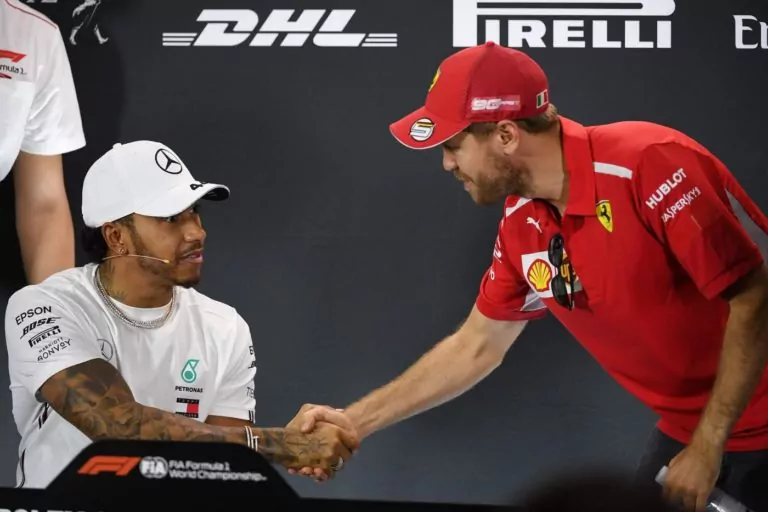 hamitlon vettel