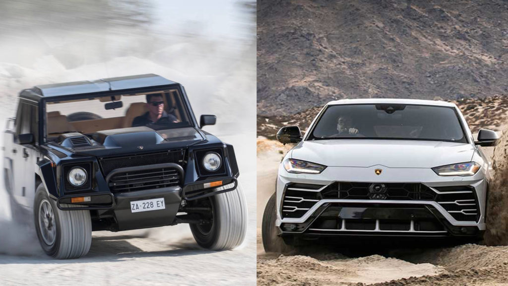 lamborghini urus vs lm002