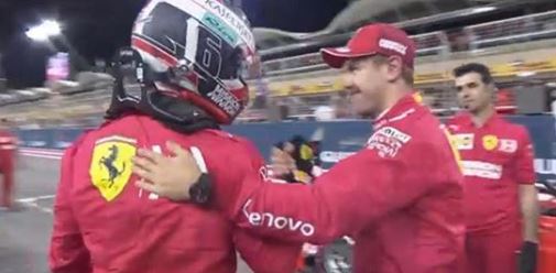 vettel leclerc