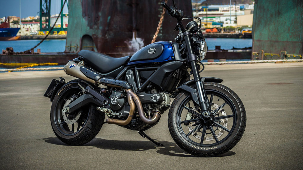Ducati scrambler Custom Rumble