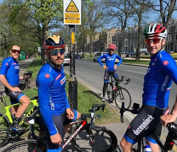 azzurri ciclismo viviani bettiol colbrelli trentin
