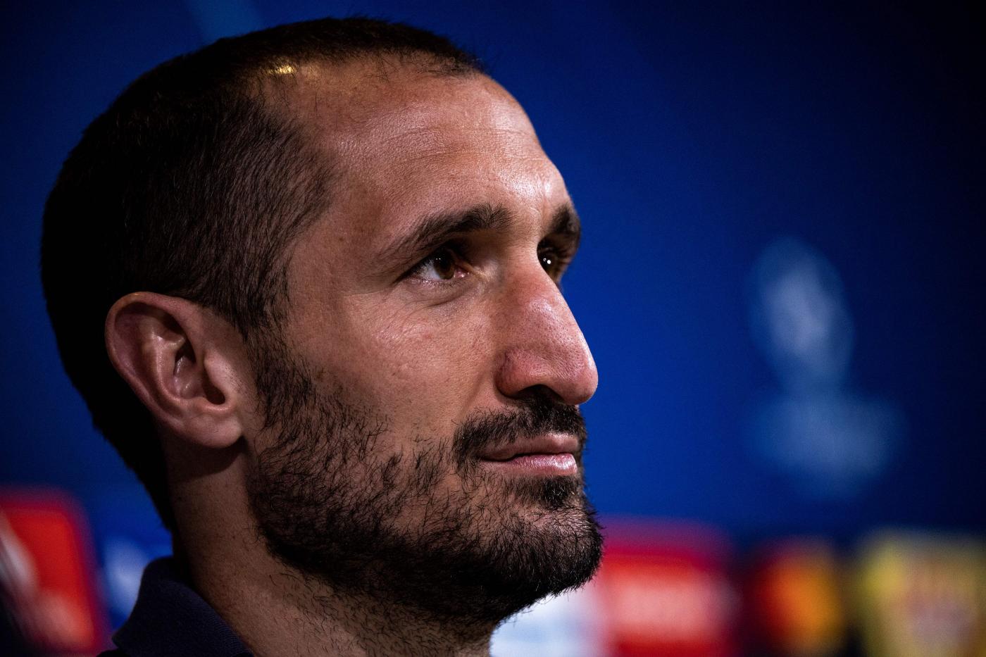 Inter Juventus Chiellini Si Gonfia Il Petto anche Stasera Noi Pi 