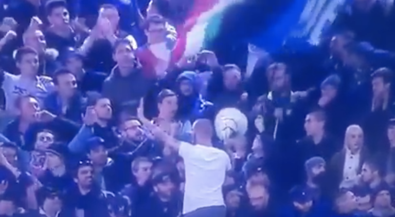 genoa inter curva su rigore icardi 1