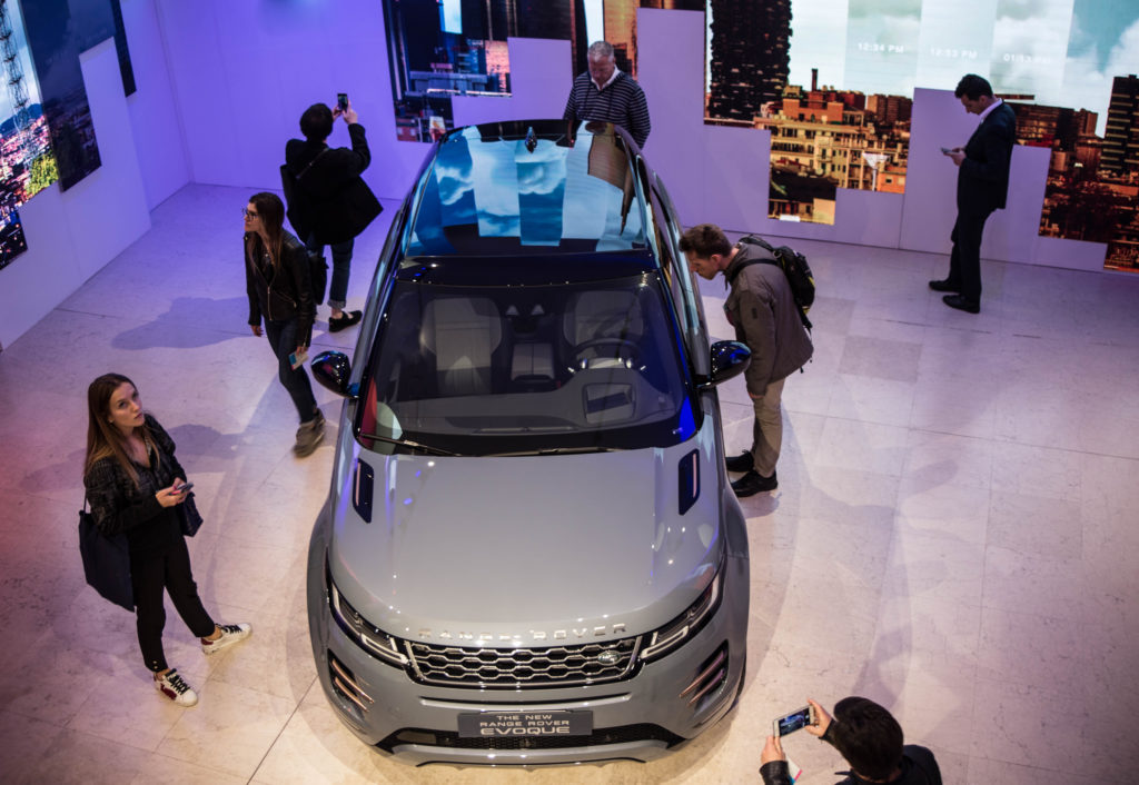 land rover milano design week