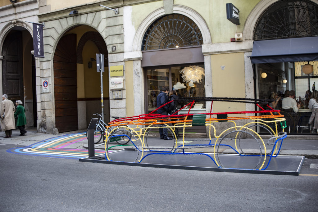 land rover milano design week
