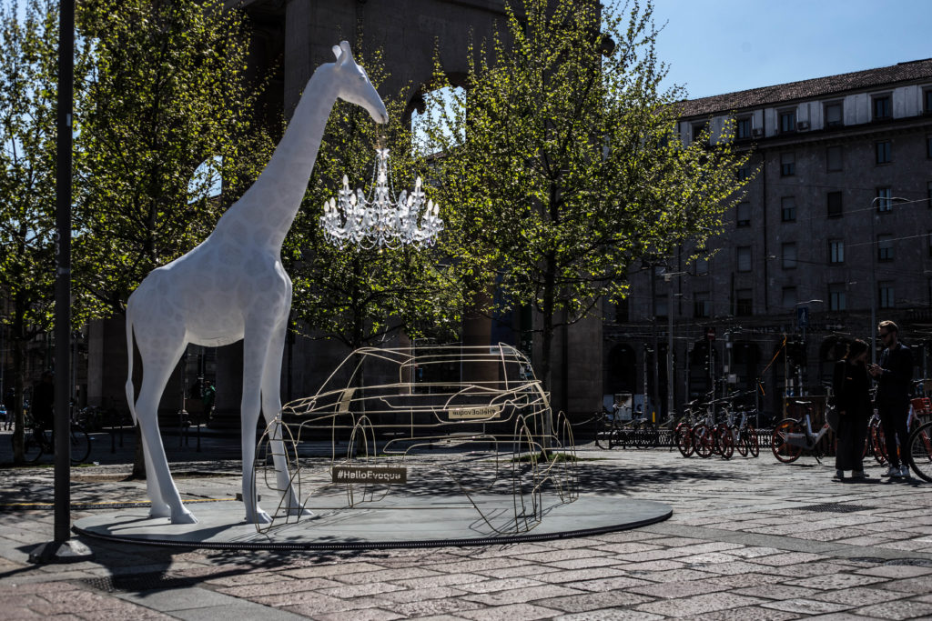 land rover milano design week