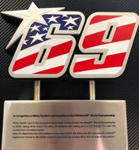 numero nicky hayden
