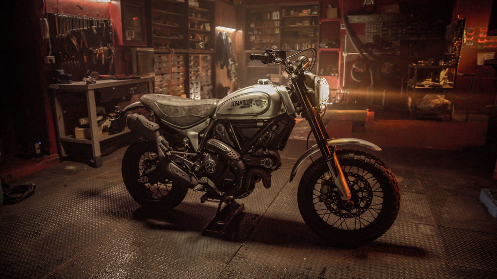 scrambler ducati days gone