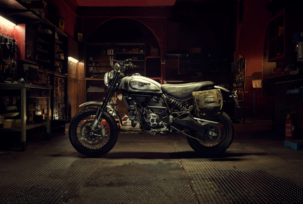 scrambler ducati days gone