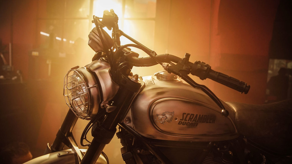 scrambler ducati days gone