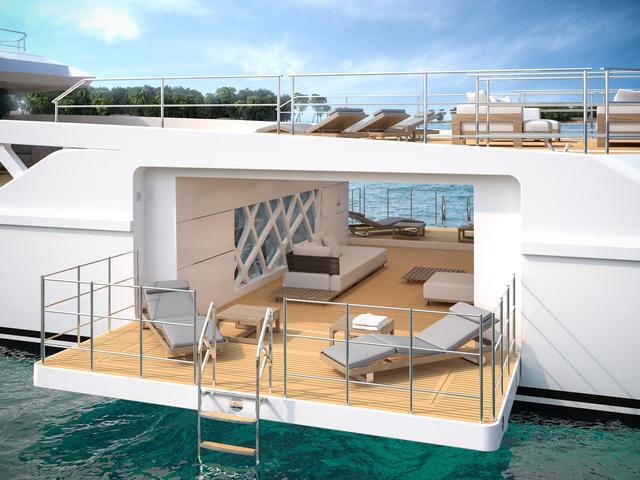 Rossetti Superyachts Supply Vessel 52m