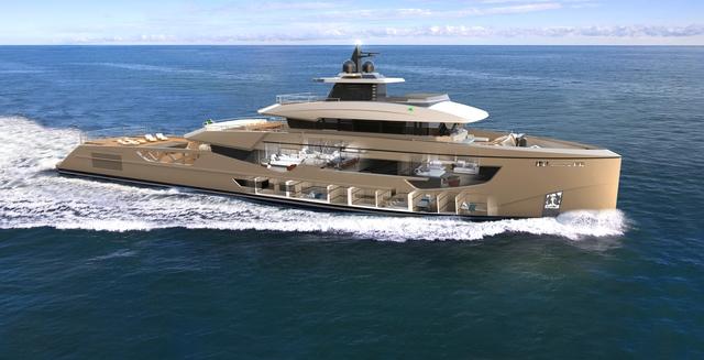 Rossetti Superyachts Supply Vessel 52m