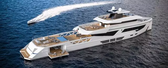Rossetti Superyachts Supply Vessel 52m