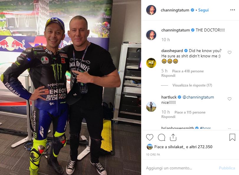 valentino rossi tatum