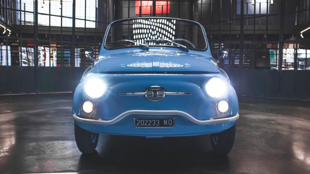 Fiat 500 Jolly spiaggina icon-e garage italia