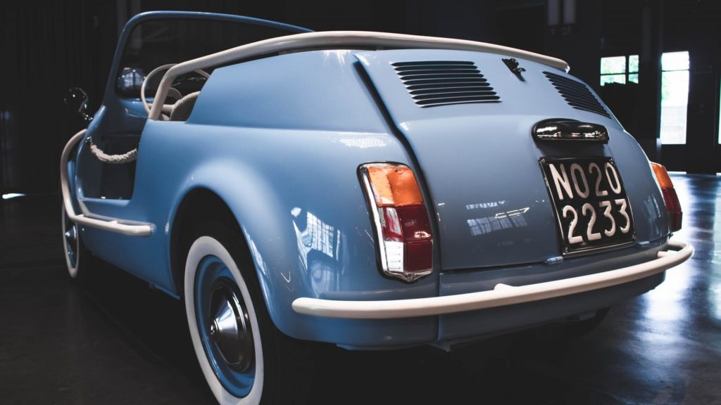 Fiat 500 Jolly spiaggina icon-e garage italia