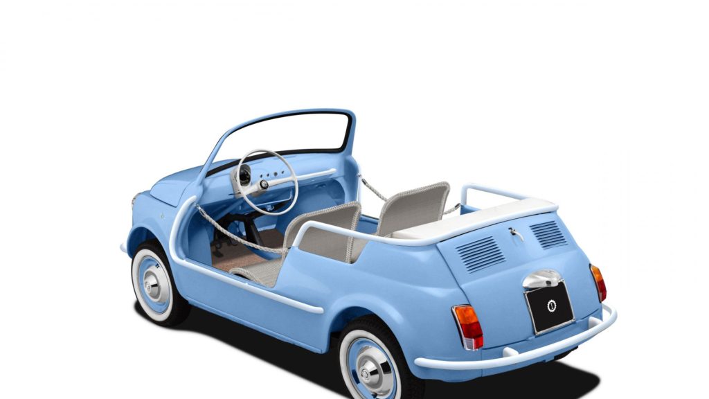 Fiat 500 Jolly spiaggina icon-e garage italia