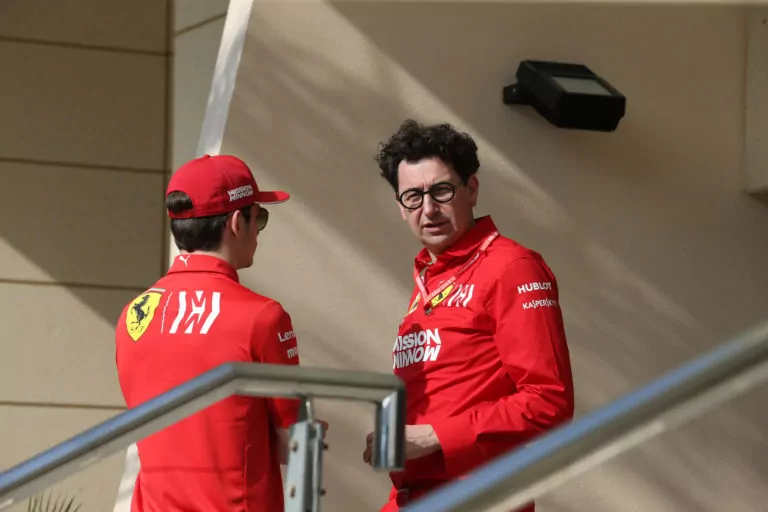 leclerc e binotto
