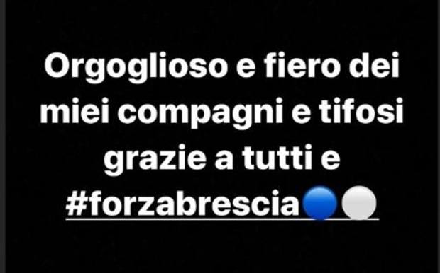 Balotelli messaggio Brescia