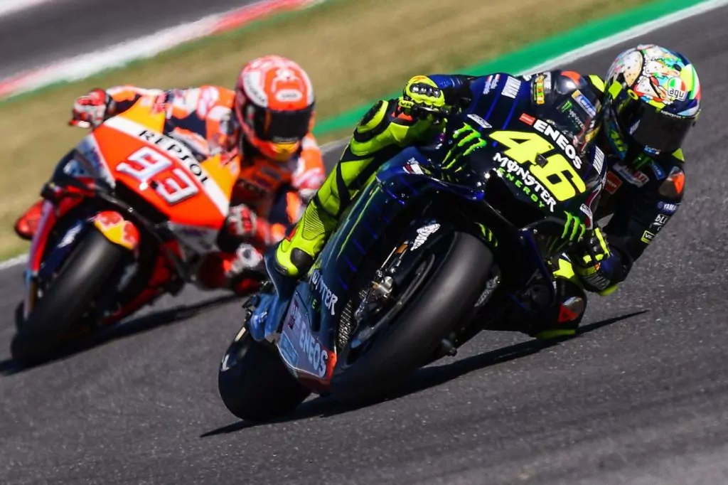 Marquez e Rossi