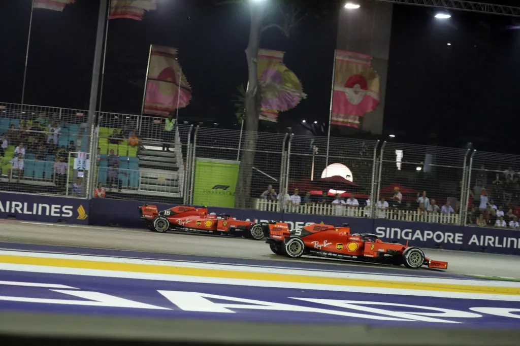 Vettel e Leclerc