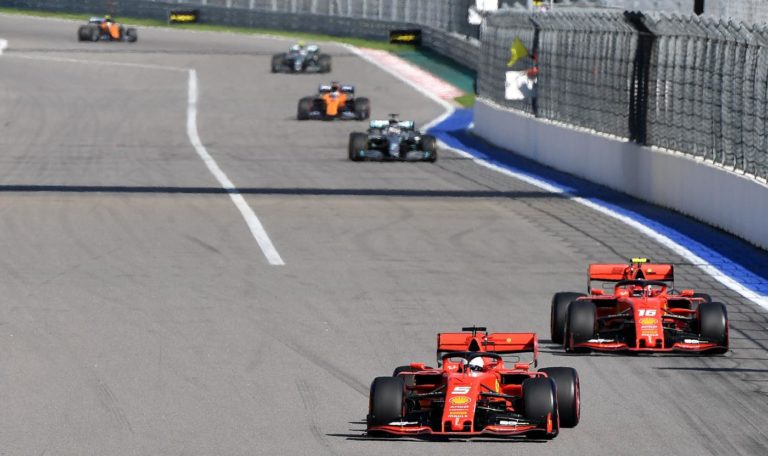Vettel e Leclerc