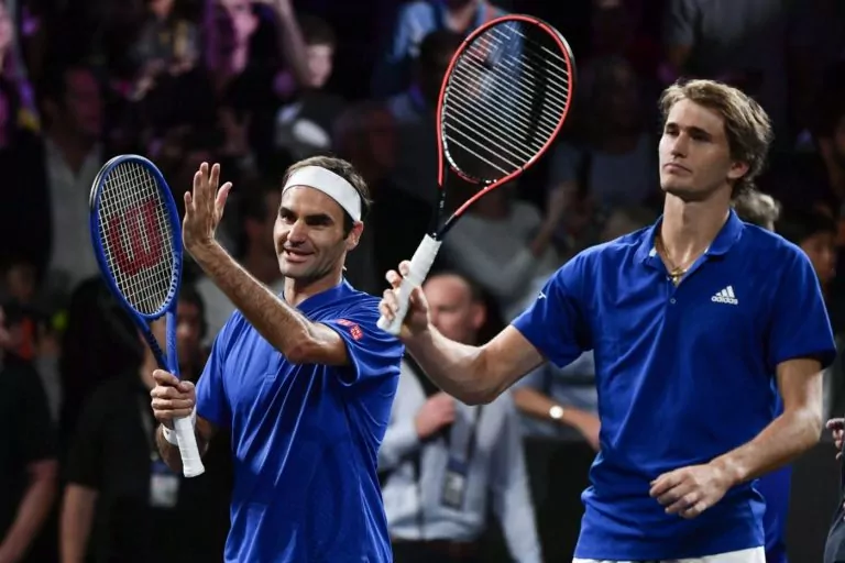 Zverev Federer Laver Cup