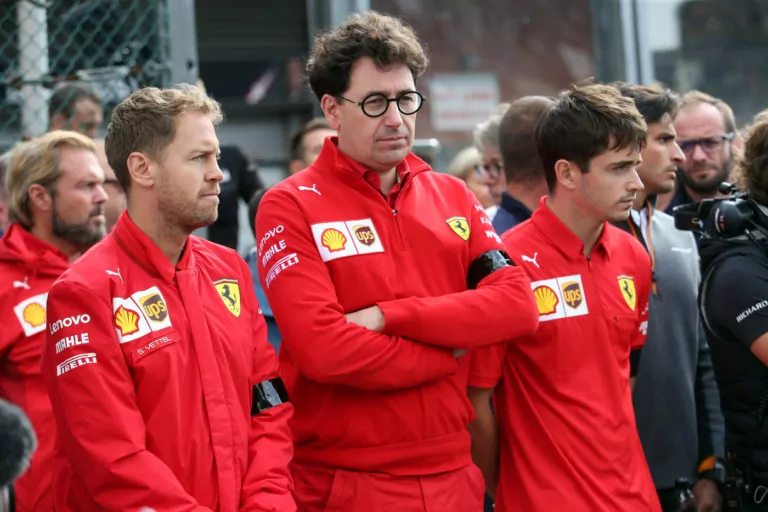 binotto leclerc vettel
