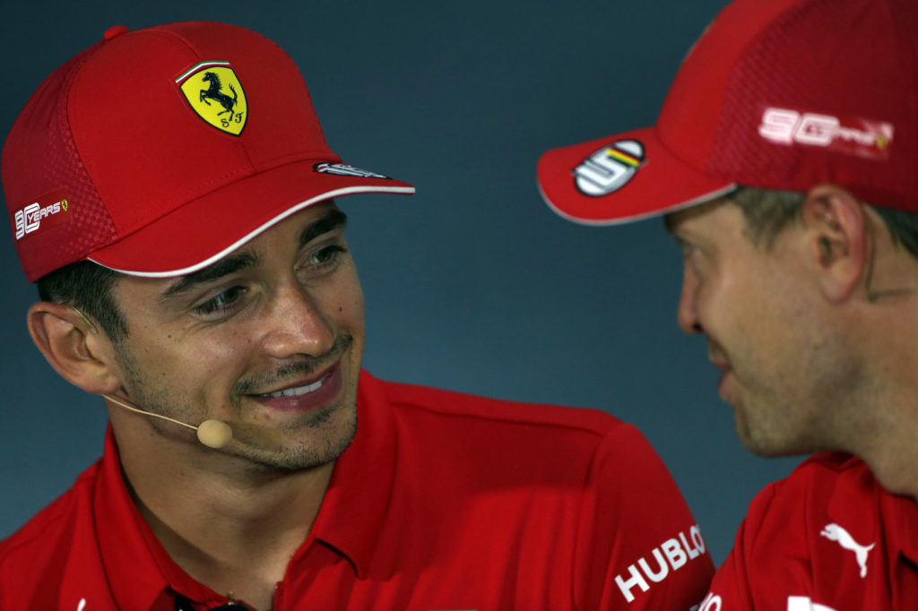 leclerc vettel