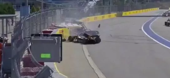 incidente formula 2
