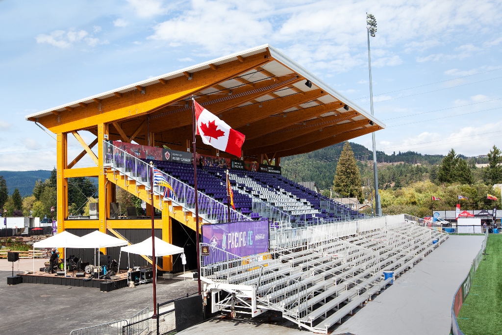 stadio legno lamellare