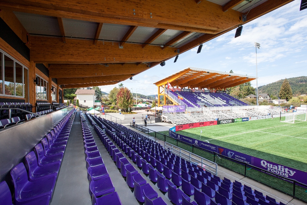 stadio legno lamellare