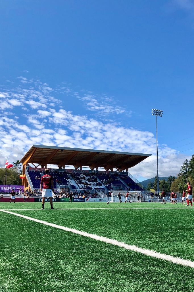 stadio legno lamellare