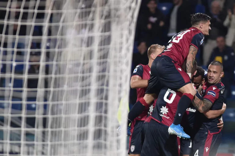 Cagliari Bologna gol Joao Pedro