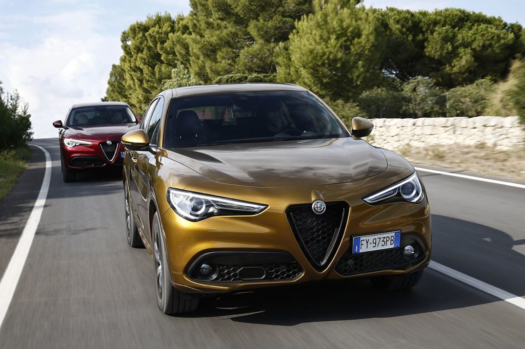 alfa romeo giulia stelvio my2020