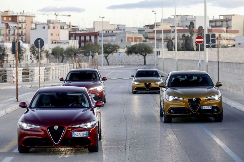 alfa romeo giulia stelvio my2020