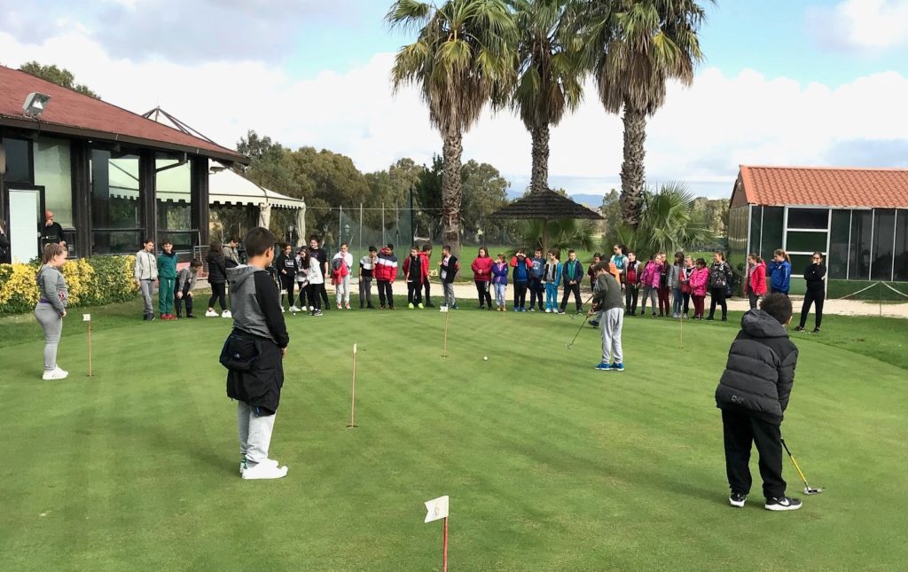 golf a scuola
