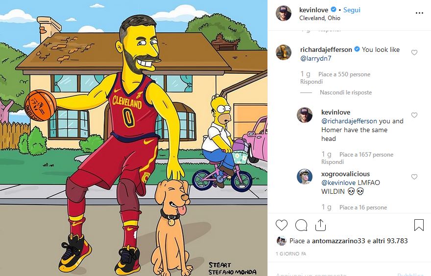 Kevin Love Simpson