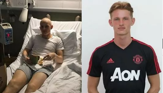 Max Taylor Manchester United tumore