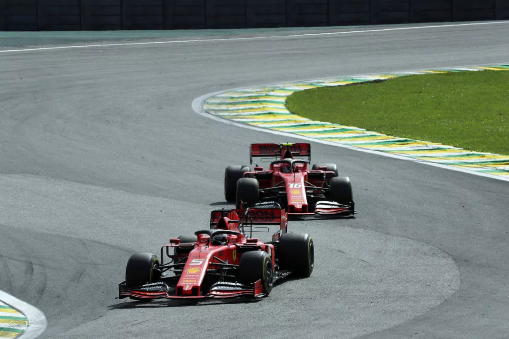 Vettel e Leclerc