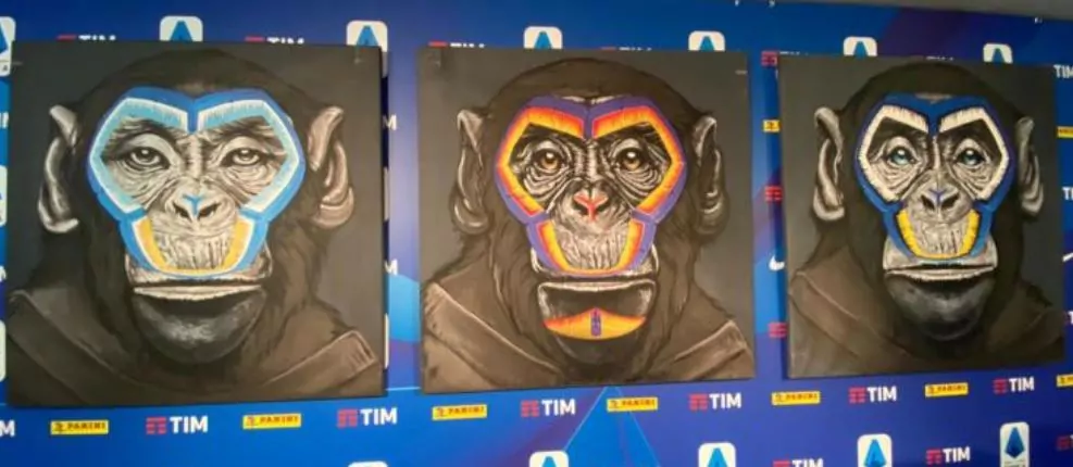 Campagna Lega Serie A contro razzismo scimmie
