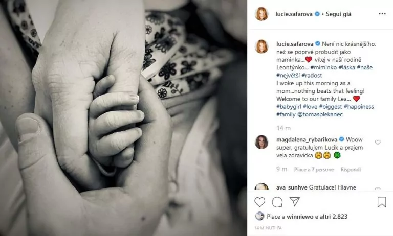 Lucie Safarova mamma