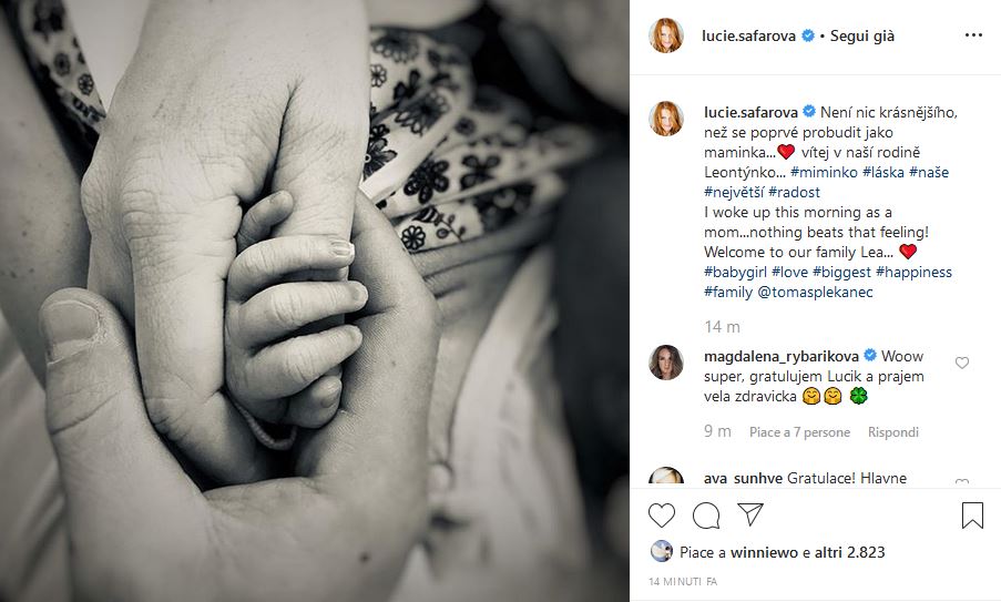 Lucie Safarova mamma