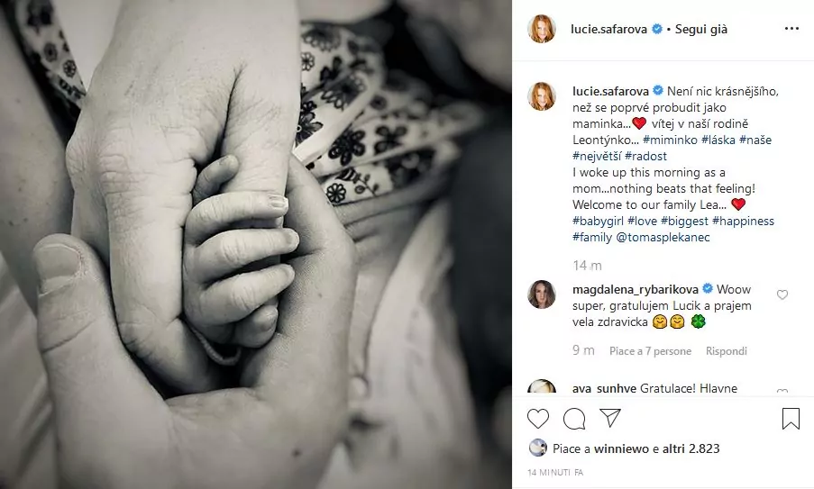 Lucie Safarova mamma