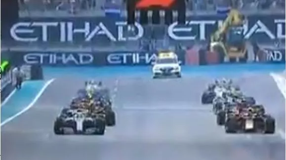 Partenza Gp Abu Dhabi