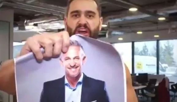 Rusev Gary Lineker