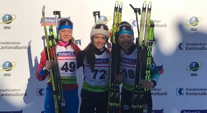 mondiali giovanili biathlon femminile linda zingerle