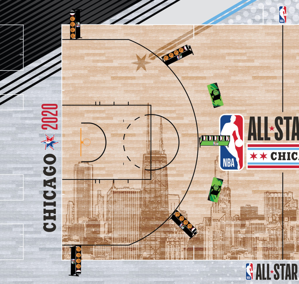 3 Point Contest nuove zone campo